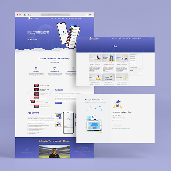 Website Development My Equity Guru