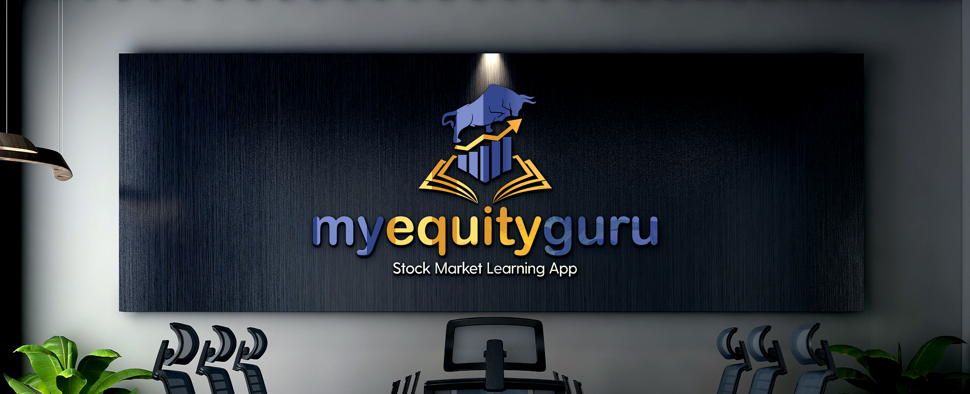 Logo Design of My Equity Guru Banner